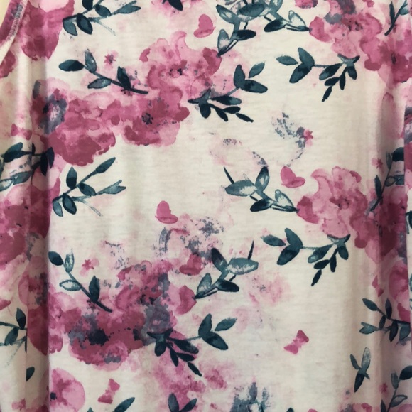 LuLaRoe Floral Tank Top - Picture 3 of 4